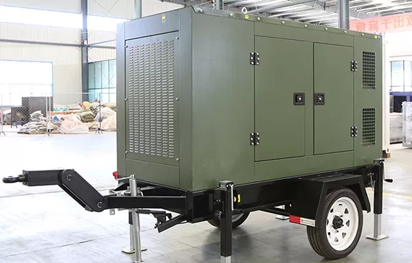 Reliable Mobile Power: PULITA Trailer-Mounted Diesel Generator Set